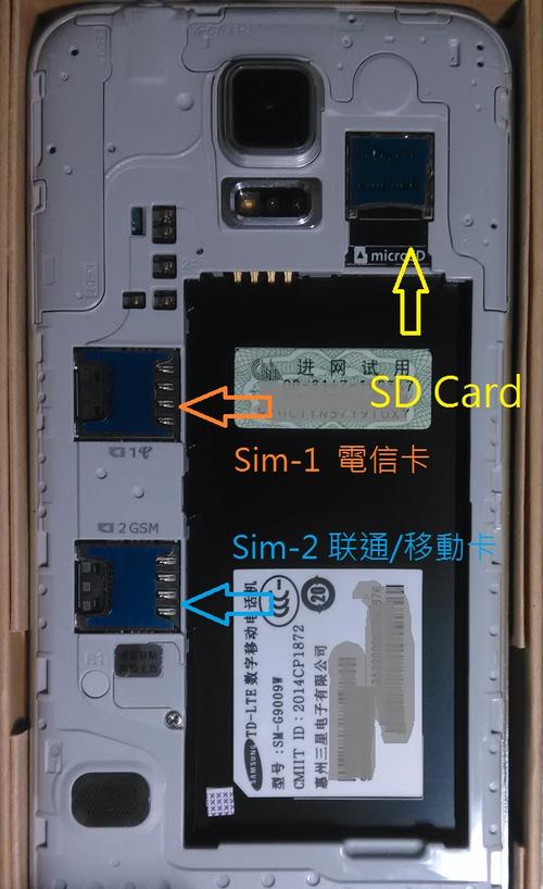 三星s5小卡怎么装（三星s5卡槽怎么打开）